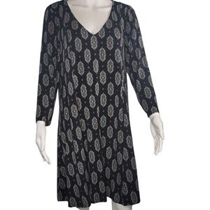 Torrid‎ Black Mini Challis Trapeze Dress